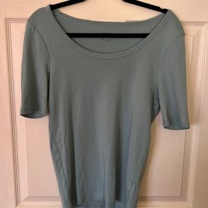 Blue time and tru stretchy t shirt size medium